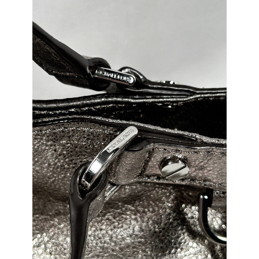 Michael Kors Channing Large Shoulder Tote in Nickel - Tags Included - Picture 4 of 8